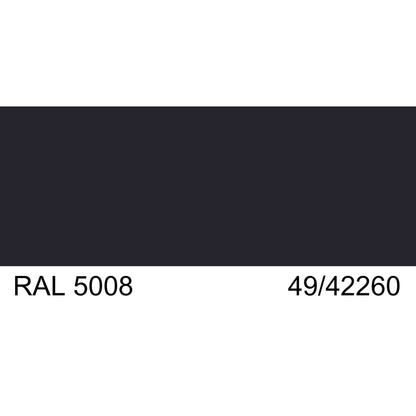 Malm Zircon 34" Freestanding Direct Vent Propane Gas Fireplace With RAL 5008 49/42260 Powder Coat Top and Base