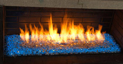 Mason-Lite 15 Lb. Clear Reflective Fireglass for Opalescence Burner