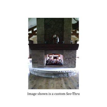 Majestic Weathered Traditional Brick Interior Liner for See-Through Mu –  Majestic Fireplace Store