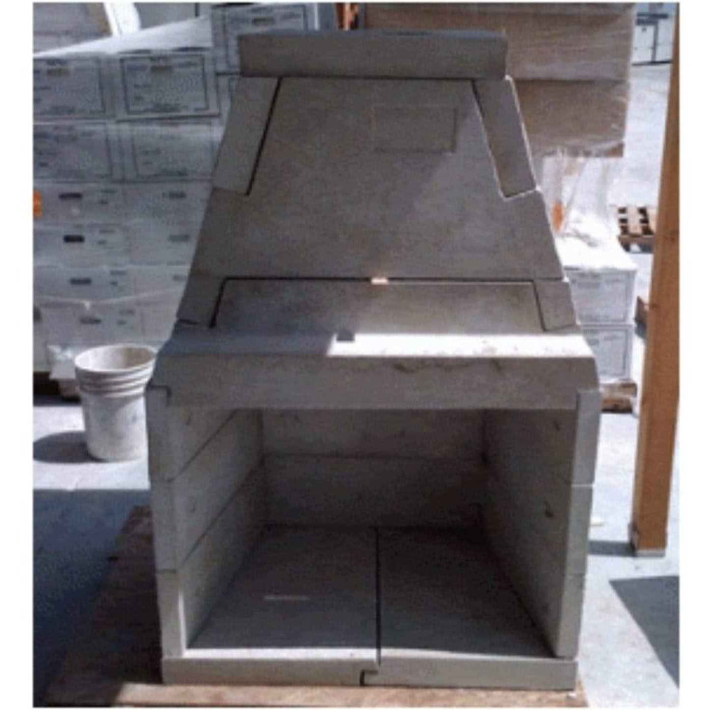 Mason-Lite 44" Pre-Cast Masonry Firebox Kit (Wood & Gas Compatible)