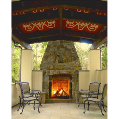 Mason-Lite 44" Pre-Cast Masonry Firebox Kit (Wood & Gas Compatible)
