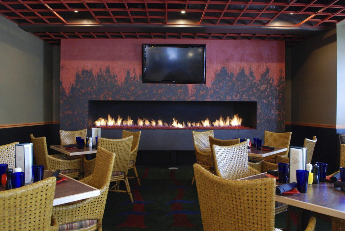 Mason-Lite 48" Linear Gas Fireplace