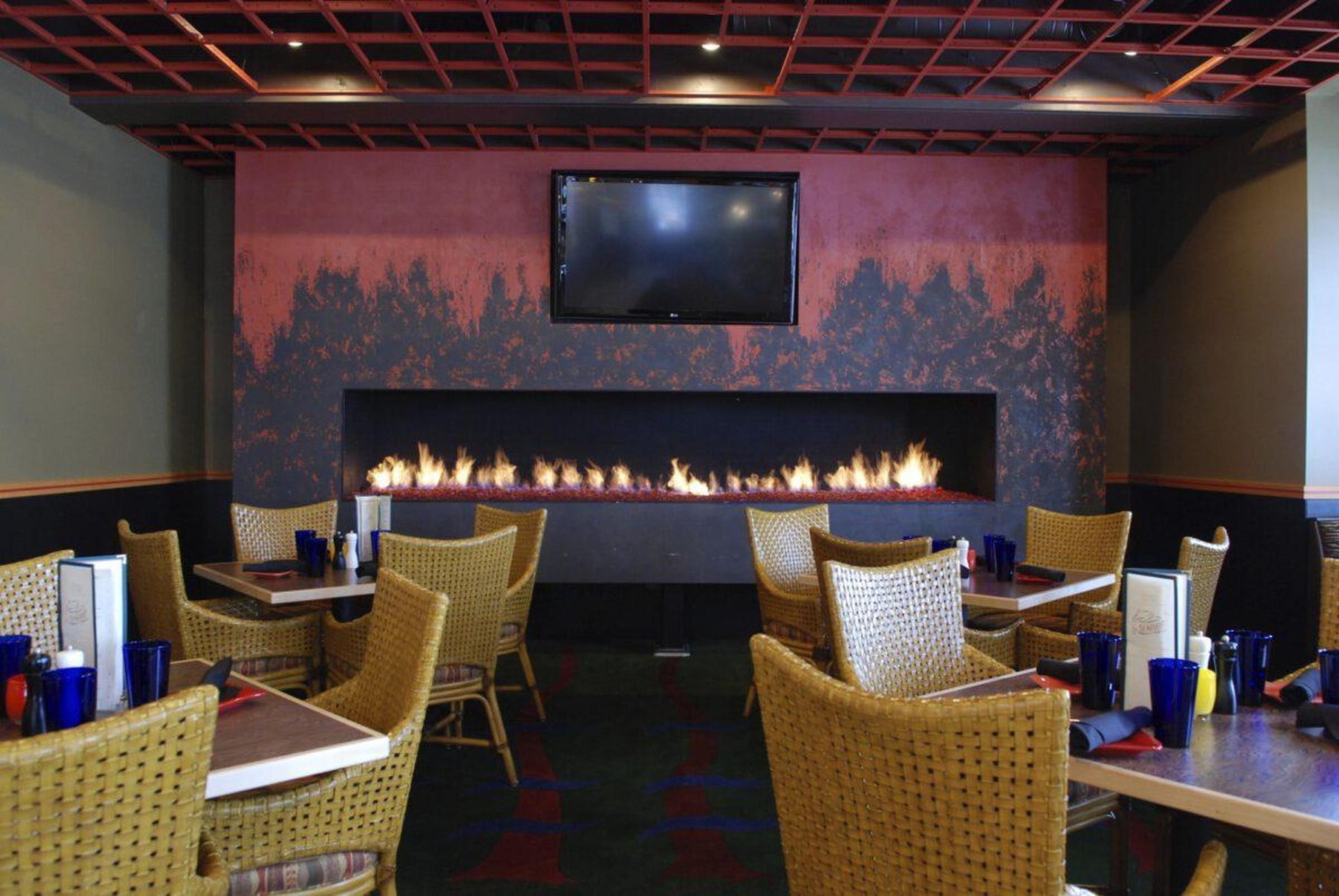 Mason-Lite 48" Linear Gas Fireplace