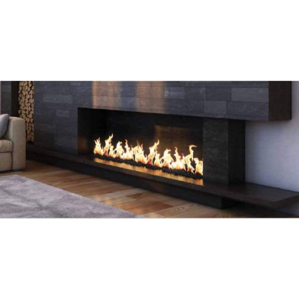 fireplace Mason-Lite 48" Linear Gas Fireplace (No Trough) - 12" B-Vent