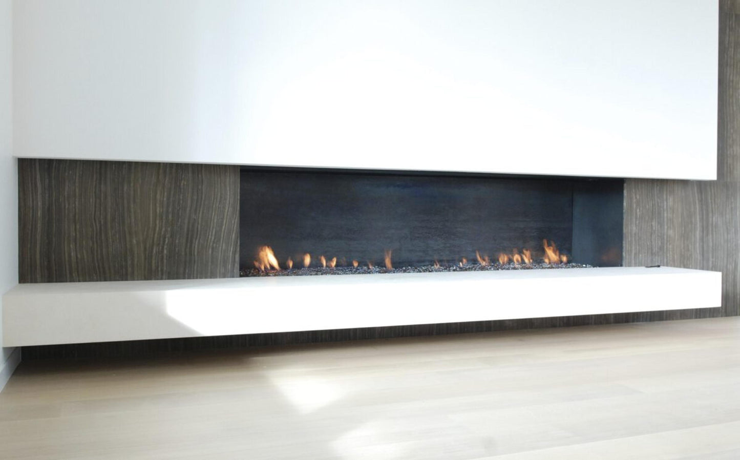 Mason-Lite 72" Linear Gas Fireplace - 12" B-Vent