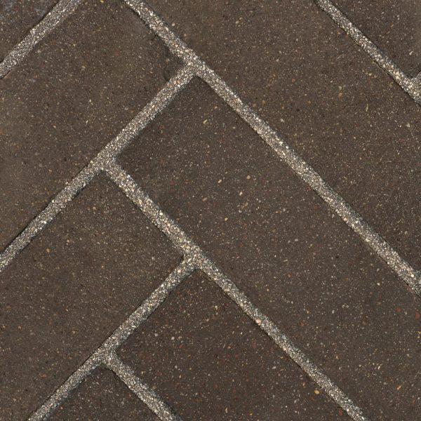 Mason-Lite 8" Black Extended Split Herringbone Brick Panels for 44" FP Fireboxes With Height Kit