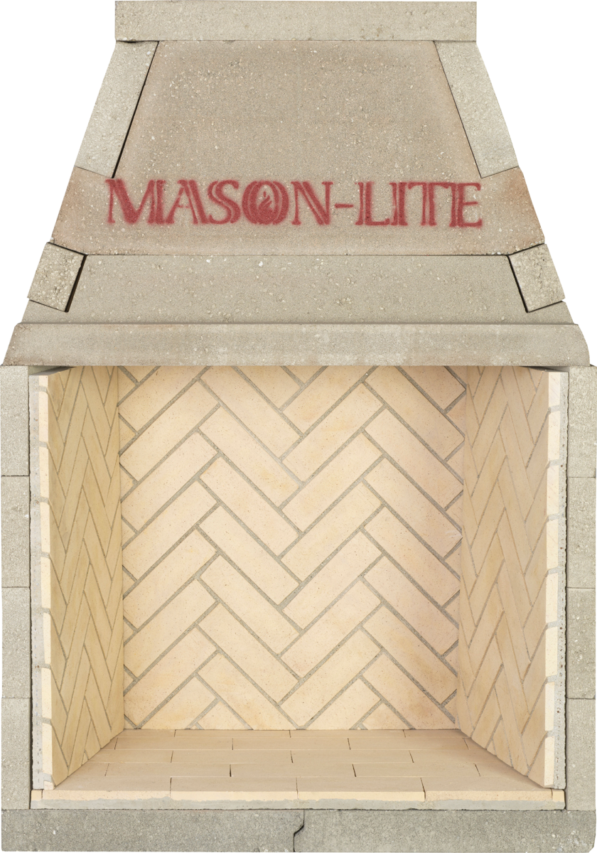 Mason-Lite 9" Pallet of 664 Cream Split Sized Firebrick