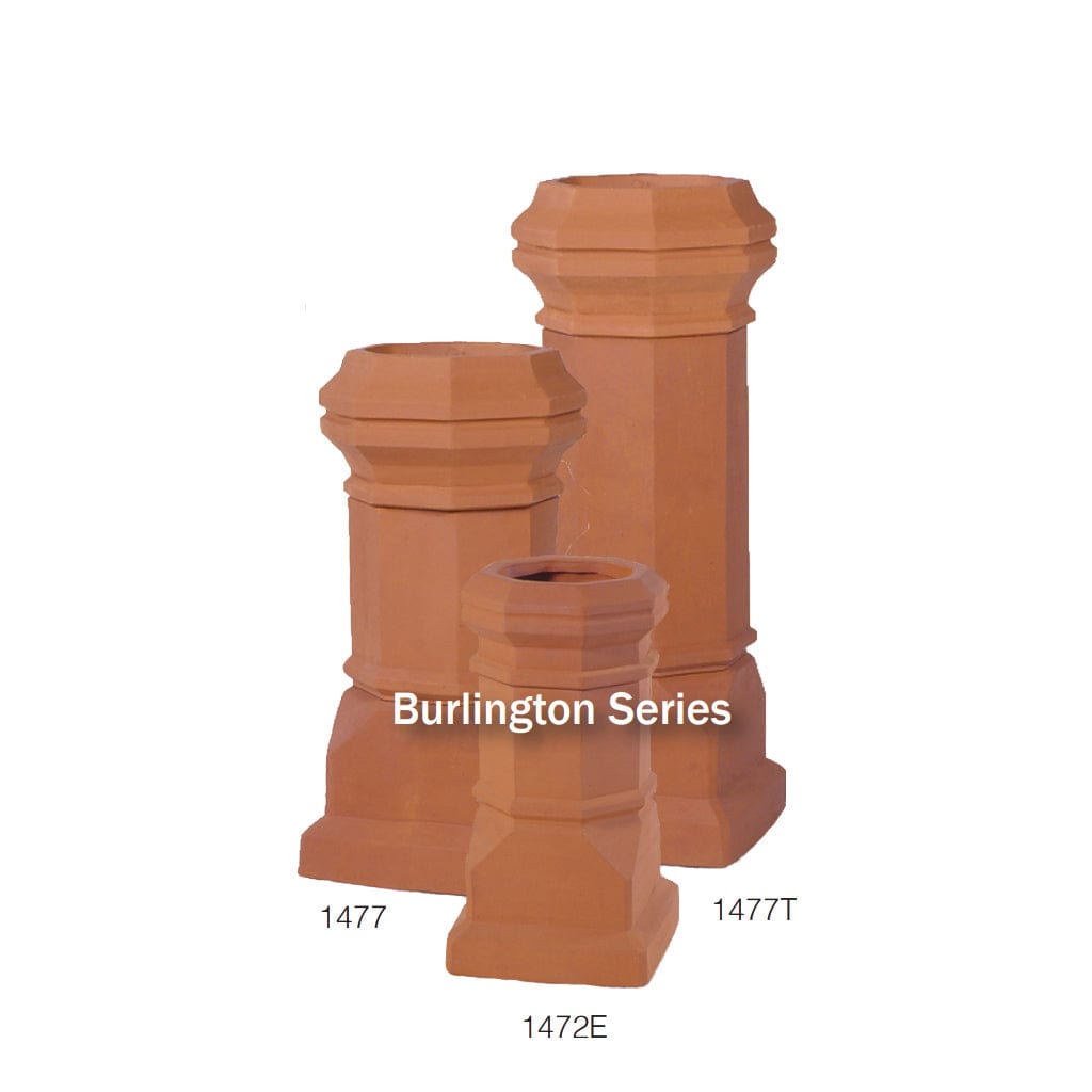 Mason-Lite Burlington60 Architectural Clay Pots For Mason-Lite Firebox