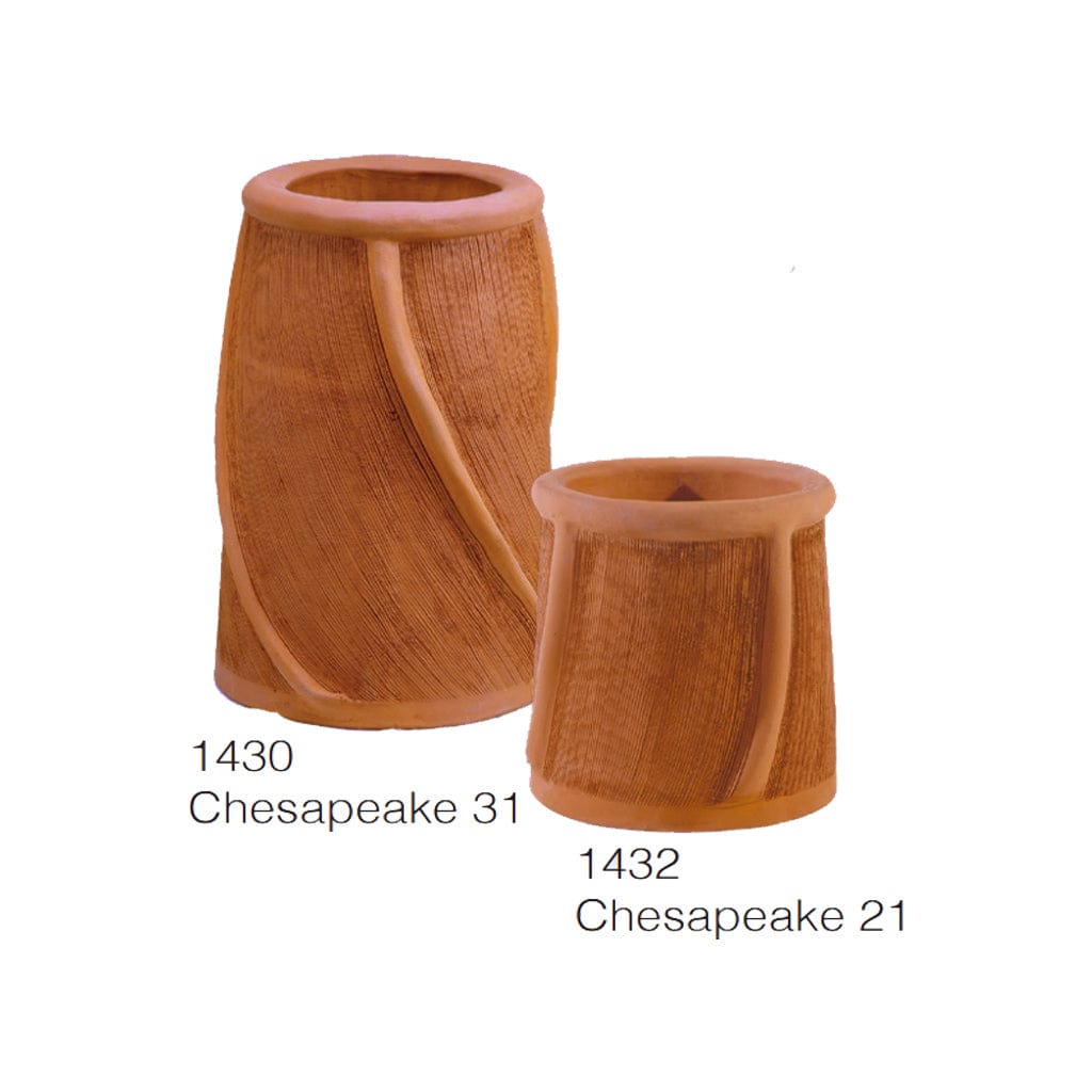 Mason-Lite Chesapeake21 Architectural Clay Pots For Mason-Lite Firebox