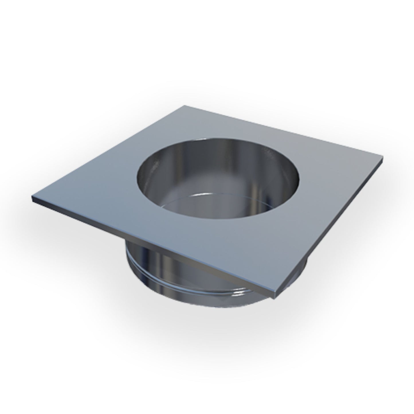 Mason-Lite Enervex 12" Steel Chimney Adapter for RS 016 Chimney Fan for Air Cooled Pipe