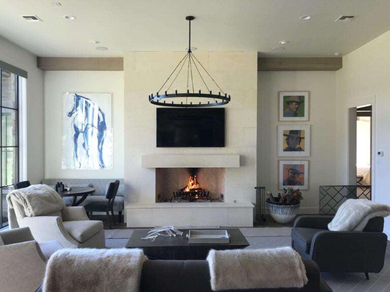 Mason-Lite Regal 96" Pre-Cast Masonry Class A Vented Indoor/Outdoor Wood-Burning Firebox Kit
