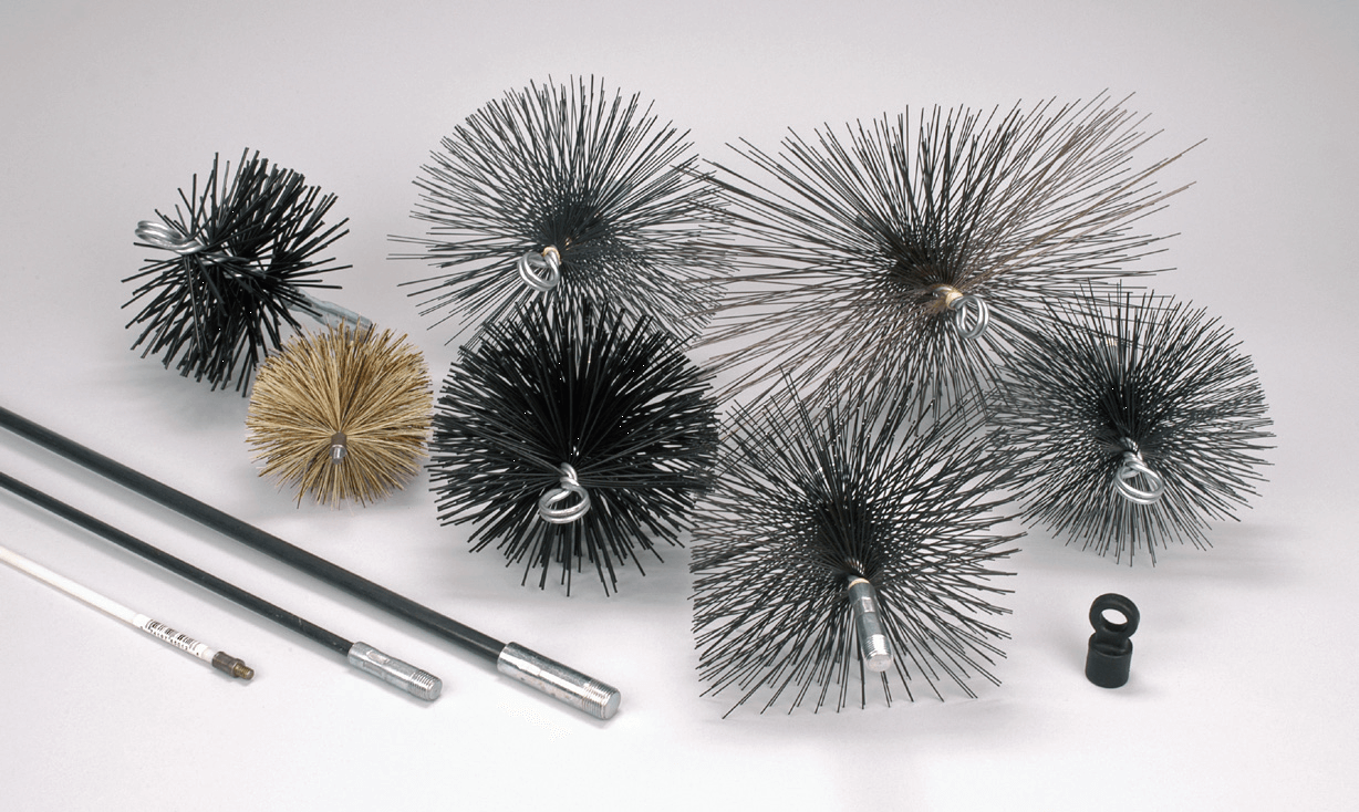 Meeco ME33191 8" Round Poly Brush
