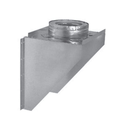 Metal-Fab 10" Inner Diameter Temp Guard Fixed Wall Support/Adapter