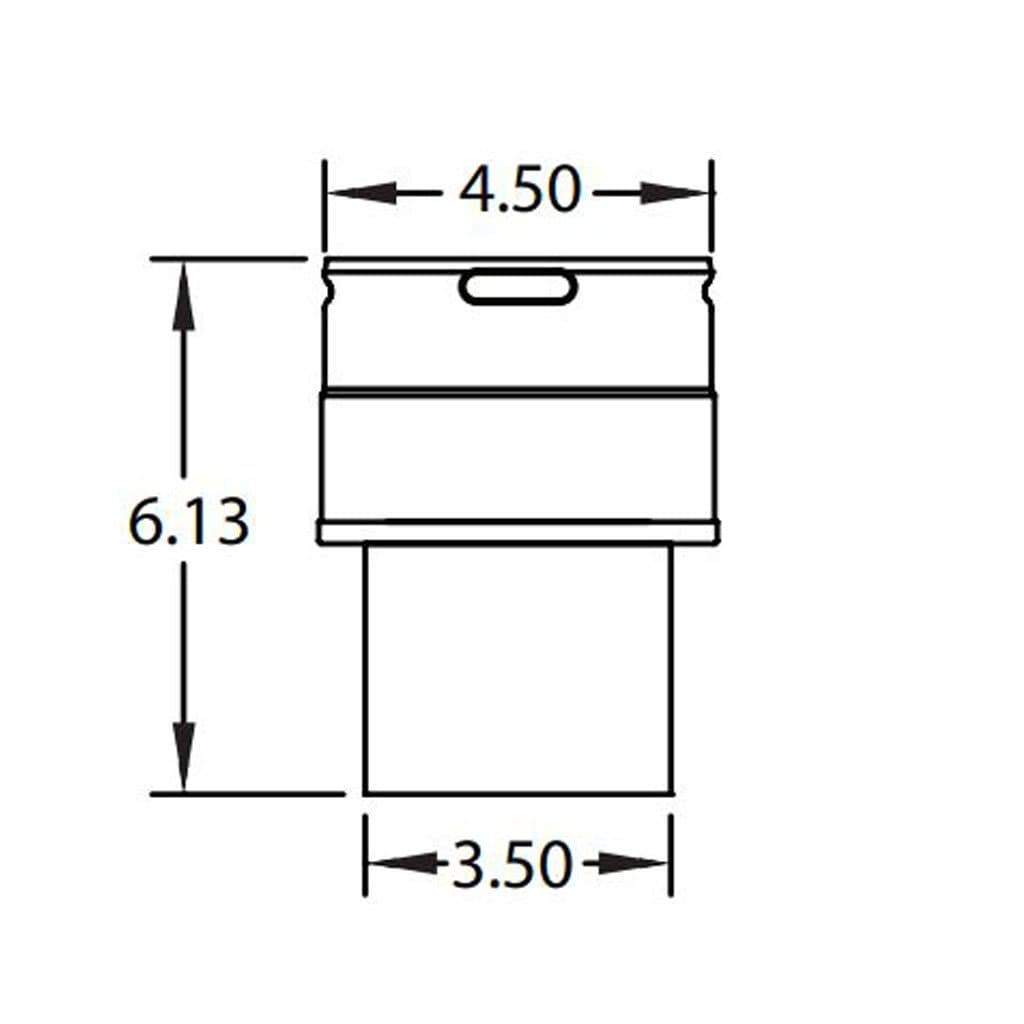 Metal-Fab 3" To 4" Diameter Premium Biomass Increaser Appliance Adapter