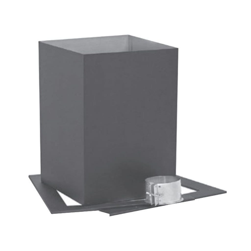 Metal-Fab 4" Diameter Direct Vent Painted Roof Support