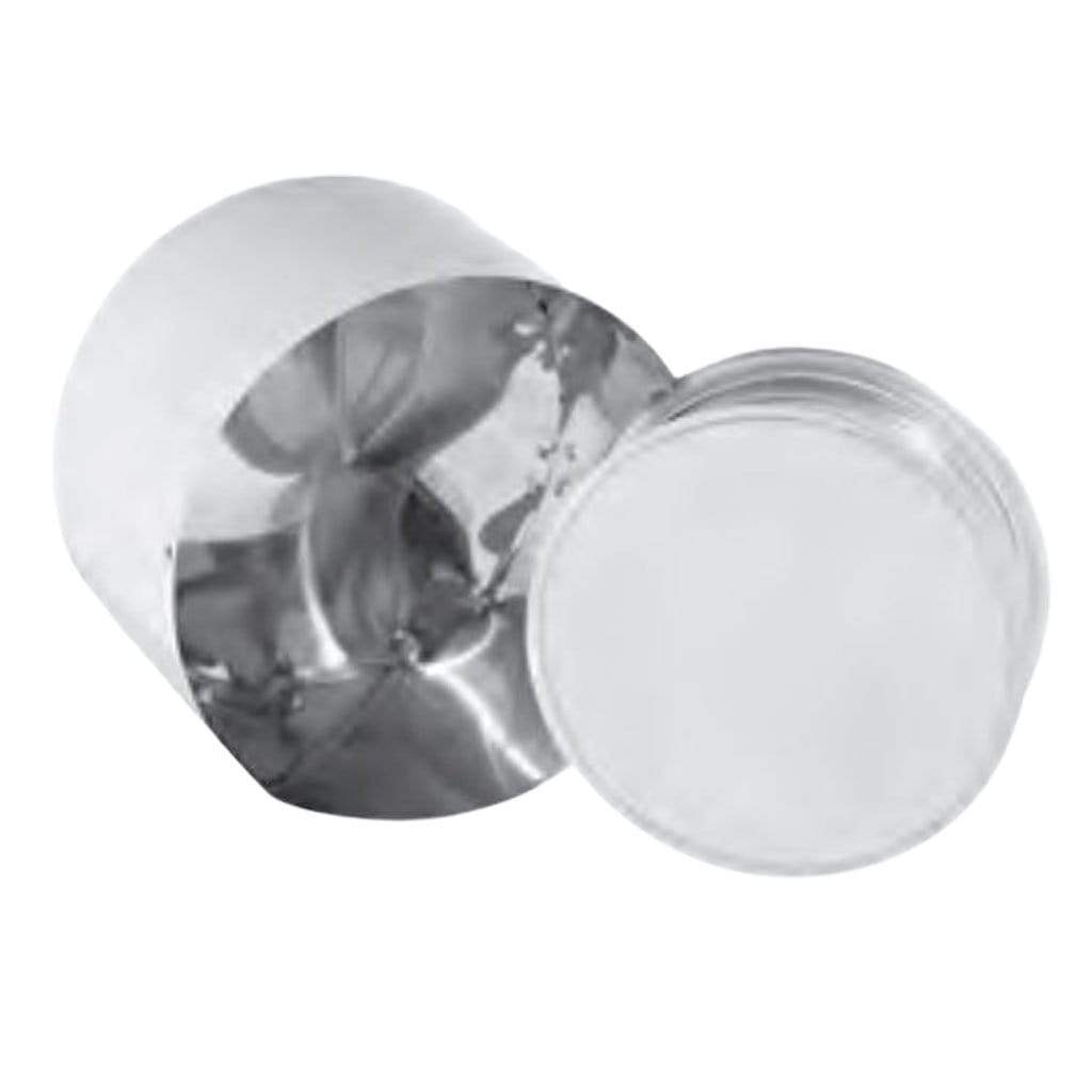 Metal-Fab 6" Diameter Corr/Guard Aluminum Tee Cap Less Drain