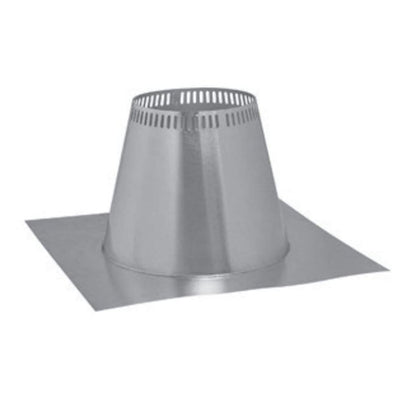 Metal-Fab 8ATGFT Air-Cooled Temp Guard Tall Cone Flashing Flat to 2/12