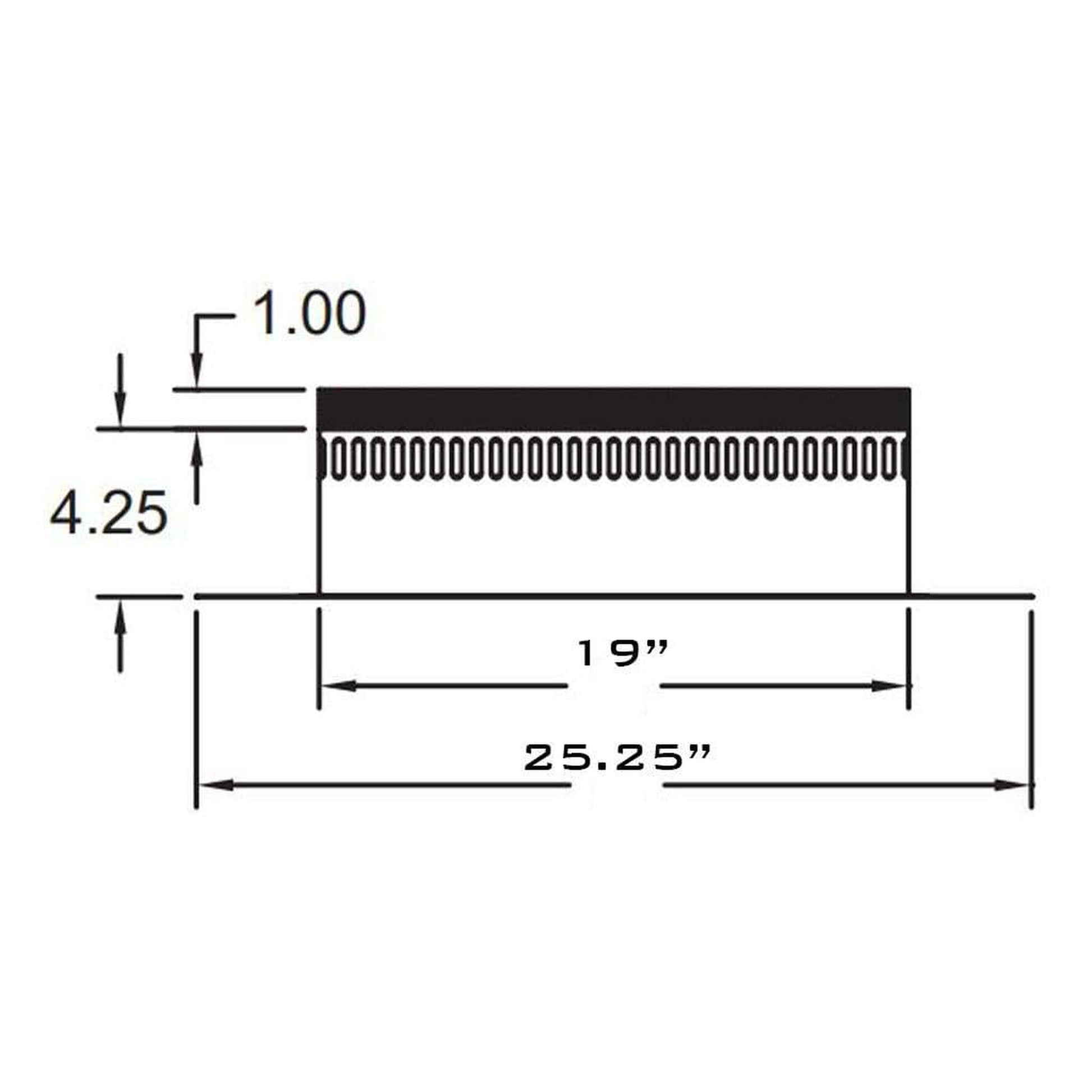Metal-Fab Air-Cooled Temp/Guard 12" Chase Top Flashing