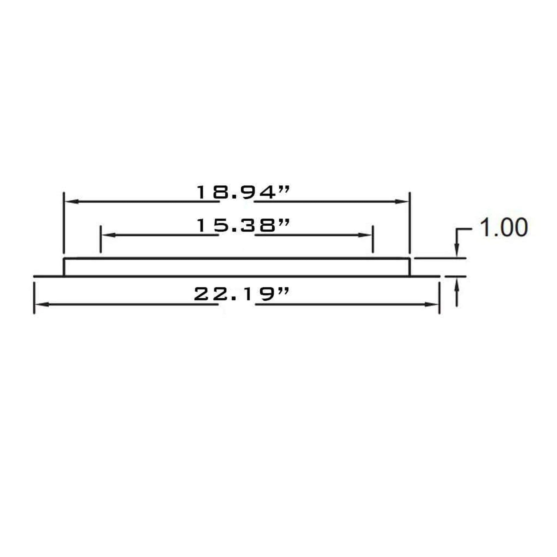 Metal-Fab Air-Cooled Temp/Guard 12" Firestop Assembly