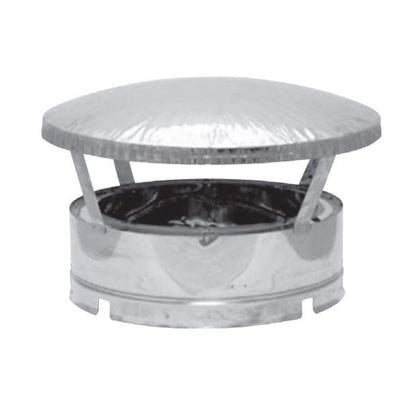 Metal-Fab Air-Cooled Temp/Guard 12" Stainless Rain Cap