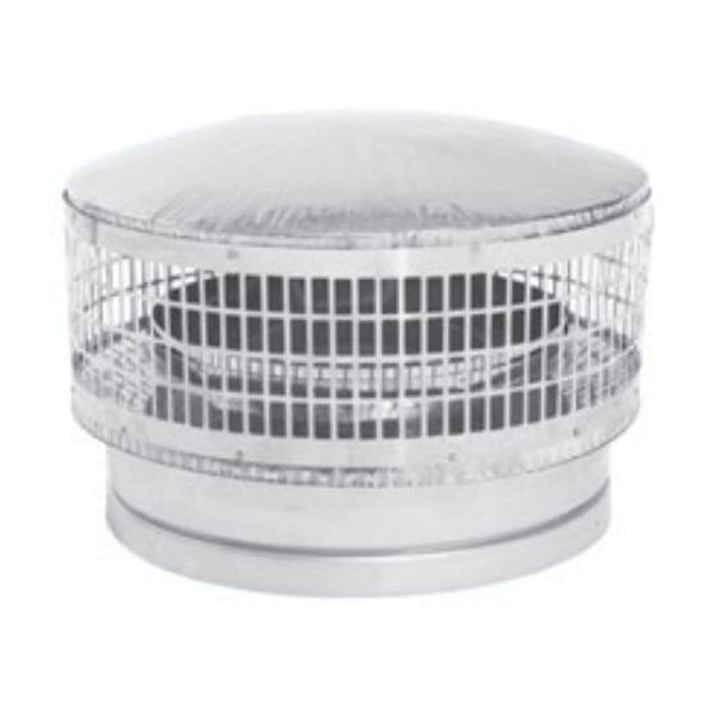 Metal-Fab Air-Cooled Temp/Guard 12" Stainless Steel & Galvanized Chimney Cap