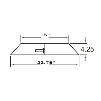 Metal-Fab Air-Cooled Temp/Guard 12" Storm Collar