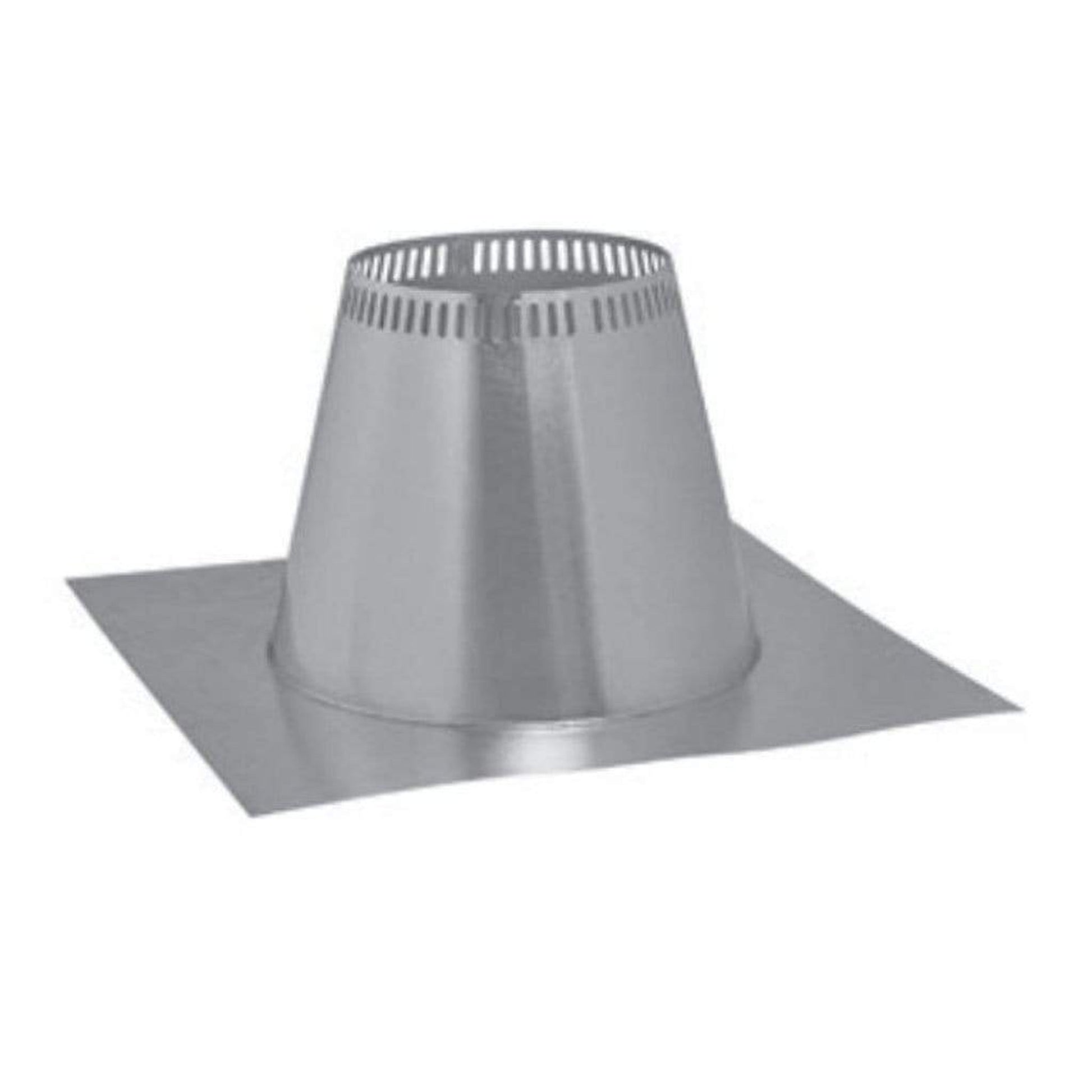 Metal-Fab Air-Cooled Temp/Guard 12" Tall Cone Flashing Flat to 2/12
