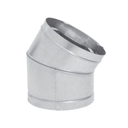 Metal-Fab Air-Cooled Temp/Guard 12" x 30 Degree Aluminized Elbow