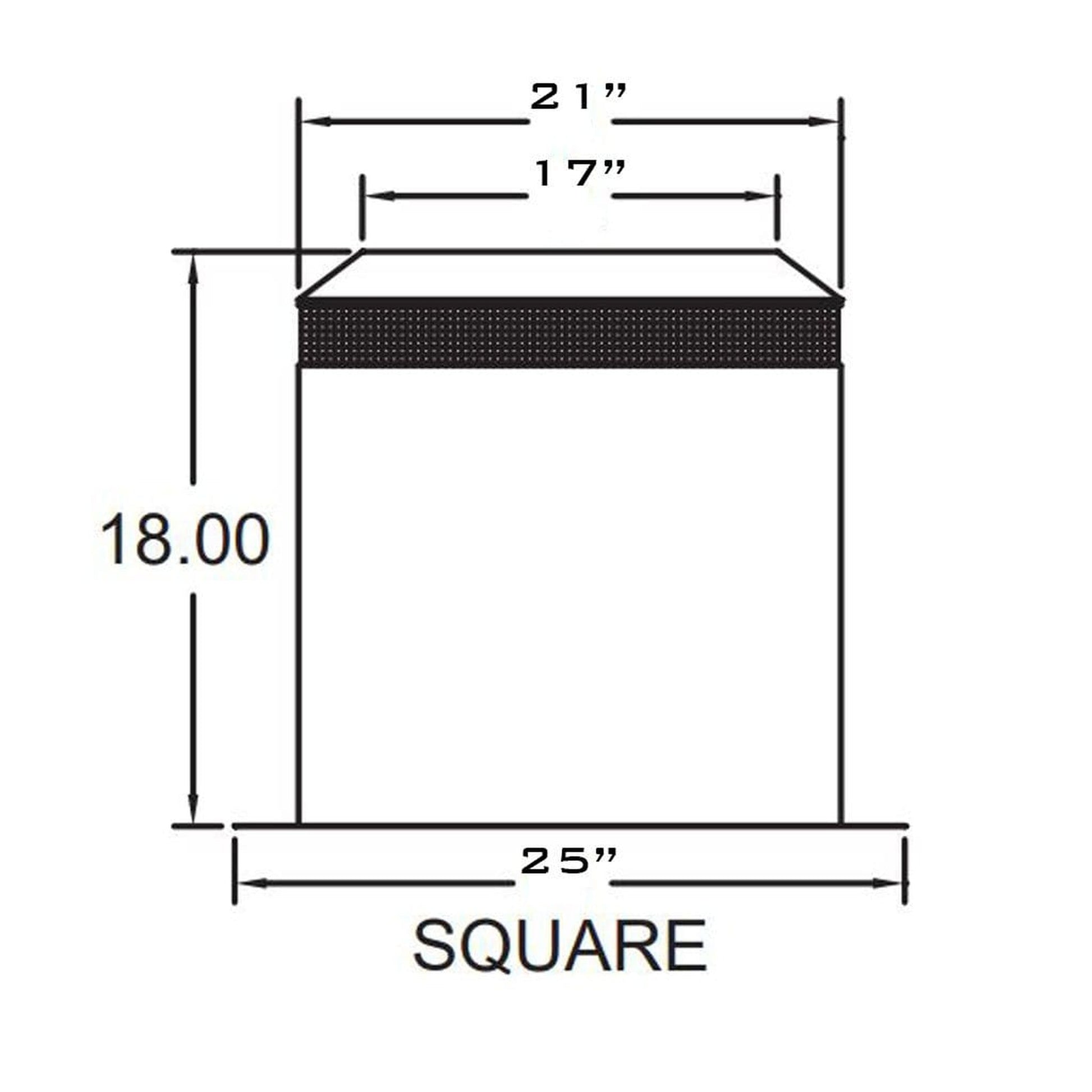 Metal-Fab Air-Cooled Temp/Guard 14" Attic Insulation Shield