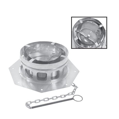 Metal-Fab Air-Cooled Temp/Guard 14" Diameter Anchor Plate With Damper