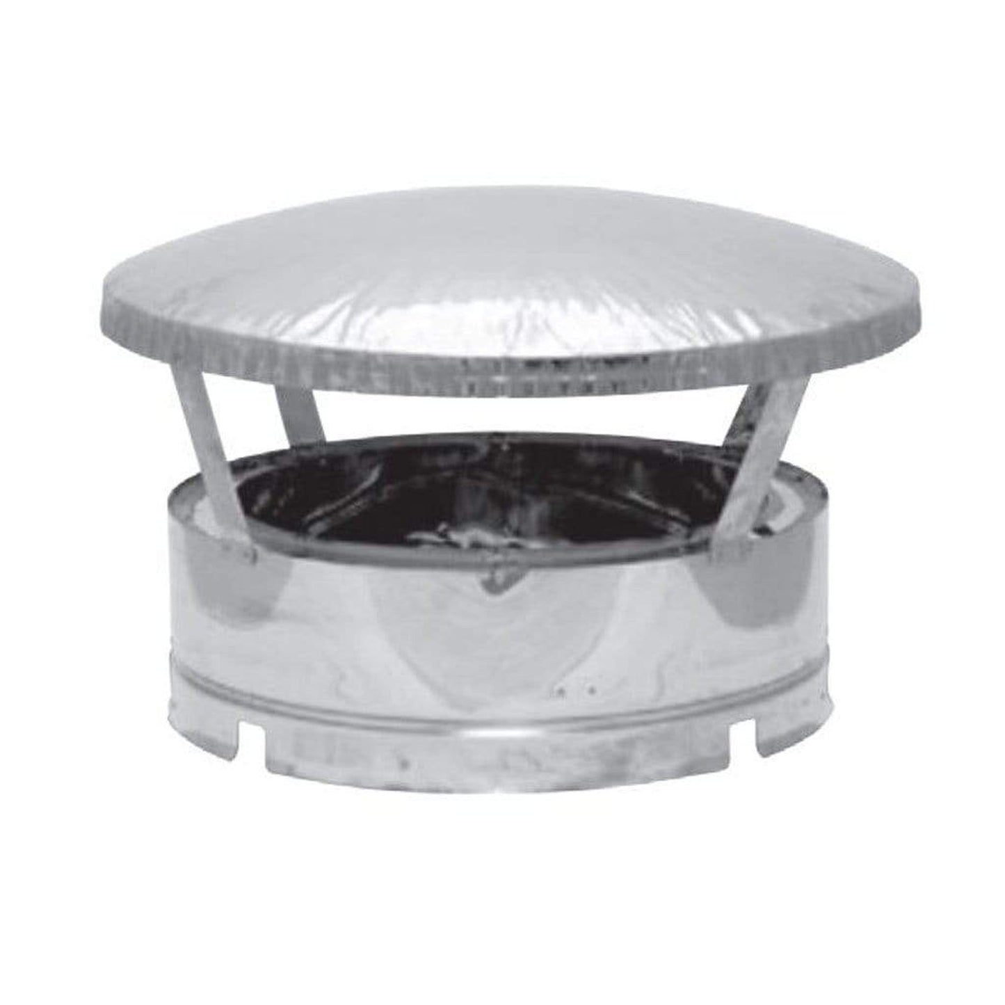 Metal-Fab Air-Cooled Temp/Guard 14" Stainless Rain Cap