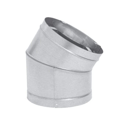 Metal-Fab Air-Cooled Temp/Guard 16" x 30 Degree Aluminized Elbow