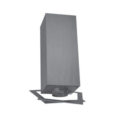 Metal-Fab All-Fuel Temp/Guard 10TGRS Black Roof Support With Trim