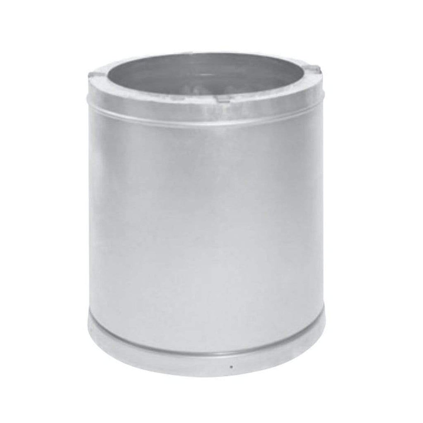 Metal-Fab All-Fuel Temp/Guard 16" x 12" Galvanized Chimney Length Pipe