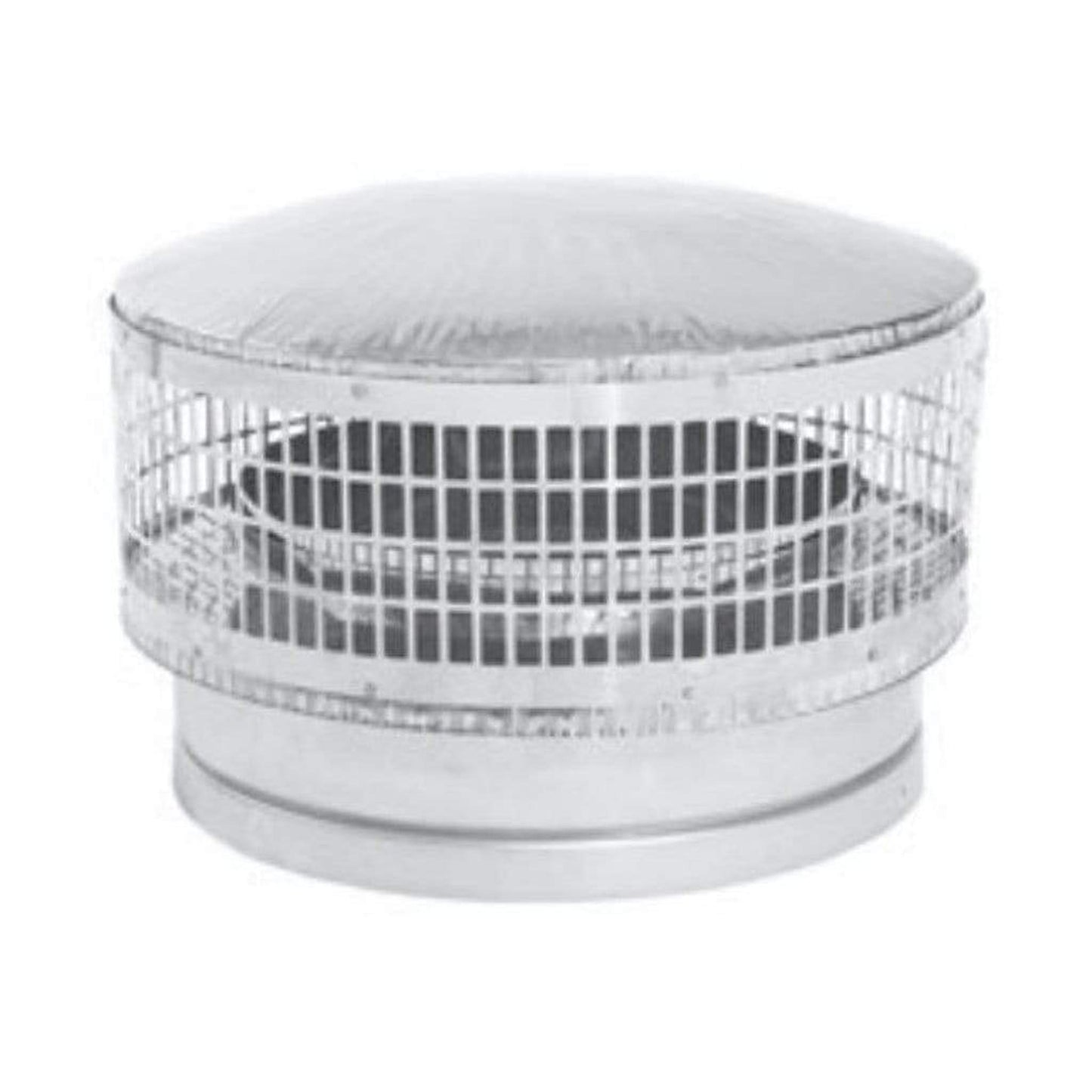 Metal-Fab All-Fuel Temp/Guard 16" x 21" Stainless Cap/Spark Arrester