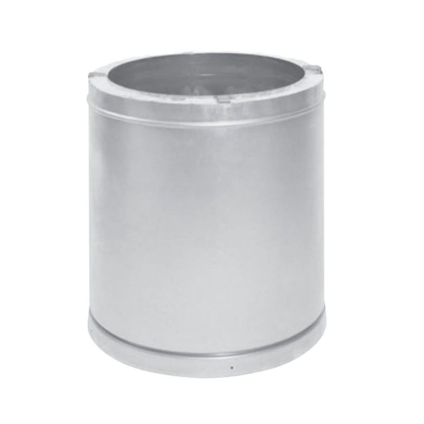 Metal-Fab All-Fuel Temp/Guard 16" x 48" Galvanized Chimney Length Pipe