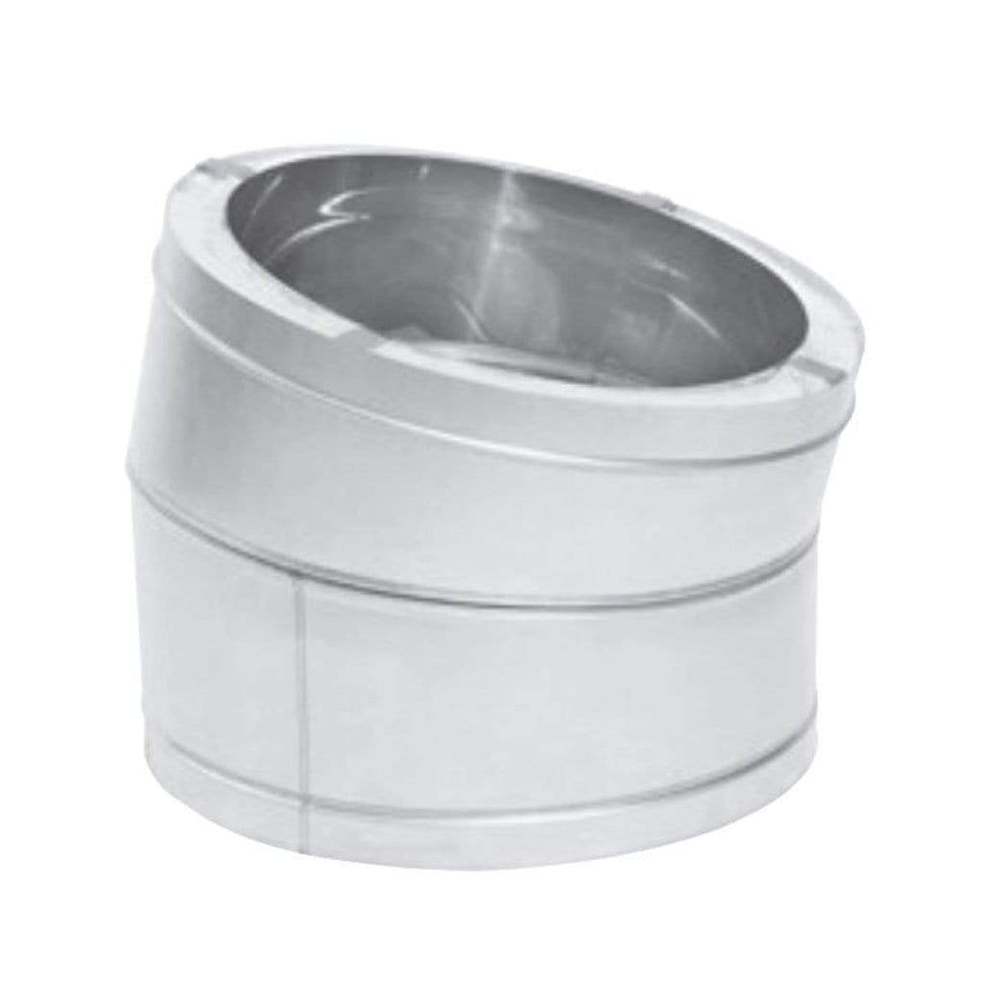 Metal-Fab All-Fuel Temp/Guard 18" x 15 Degree Aluminum Elbow