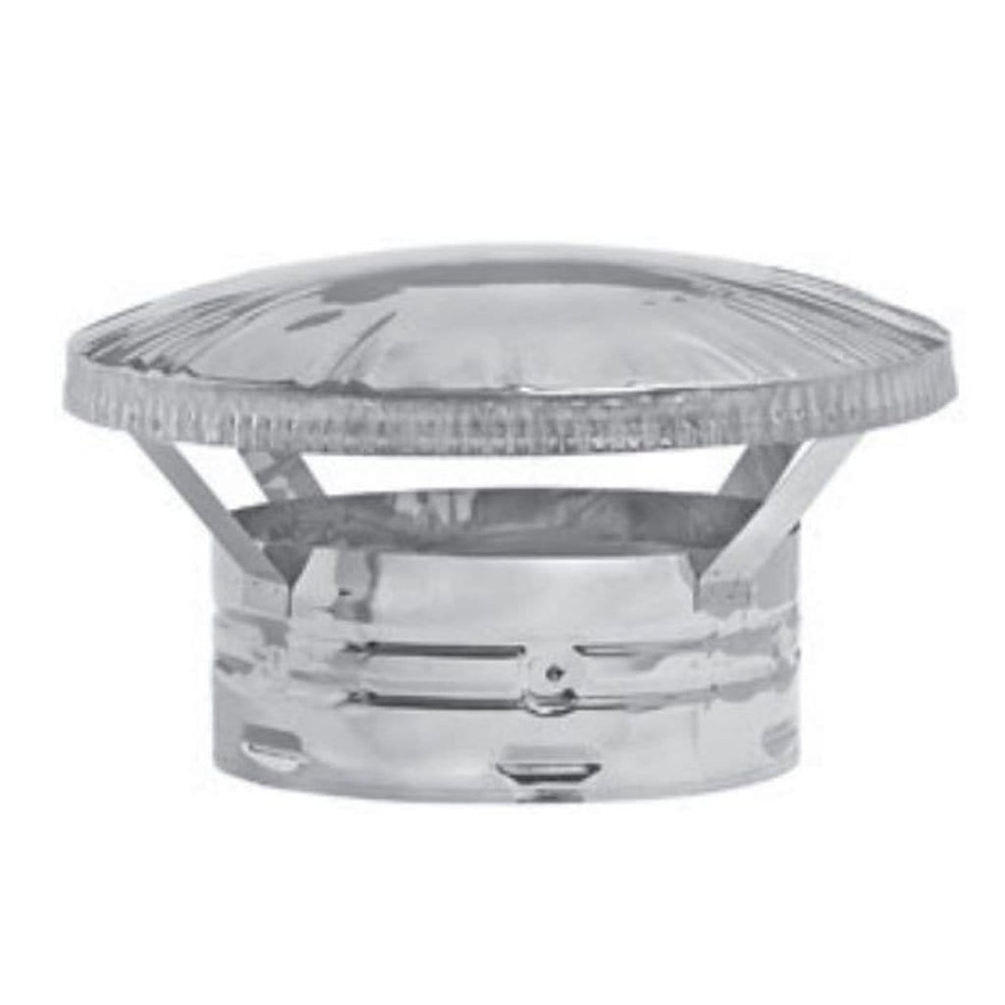 Metal-Fab All-Fuel Temp/Guard 6" x 13" Stainless Rain Cap