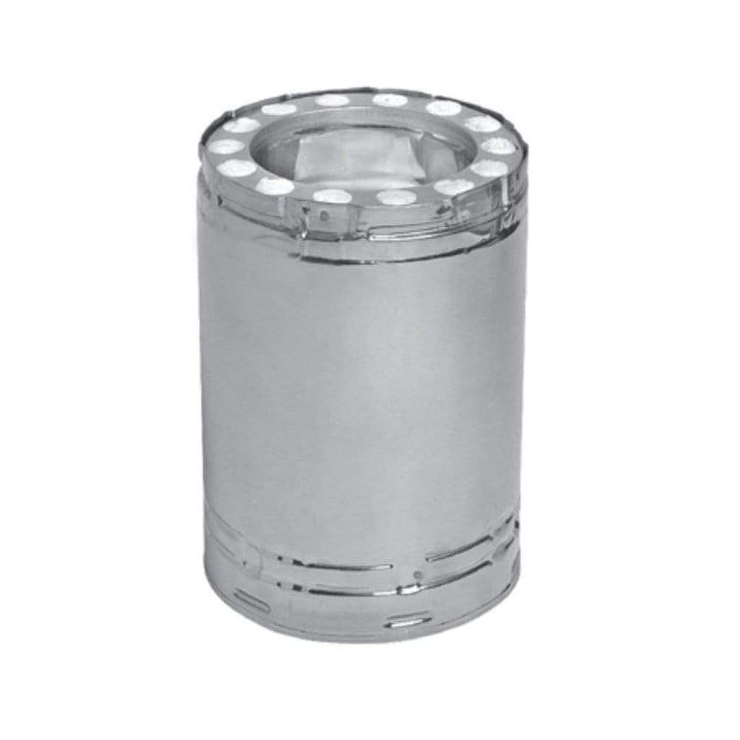 Metal-Fab All-Fuel Temp/Guard 6" x 6" Stainless Steel Chimney Pipe