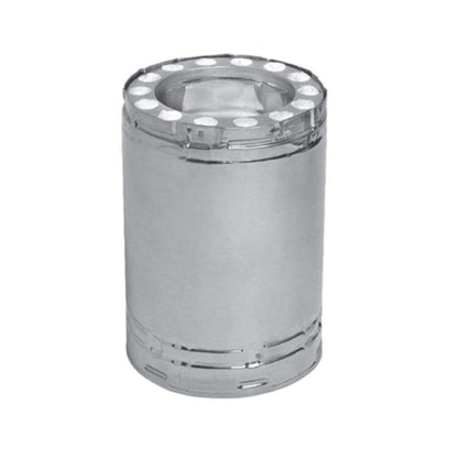 Metal-Fab All-Fuel Temp/Guard 6" x 6" Stainless Steel Chimney Pipe