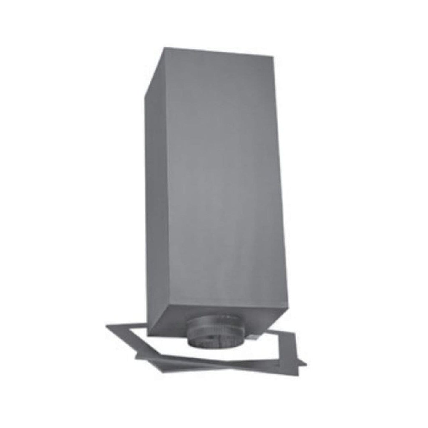 Metal-Fab All-Fuel Temp/Guard 7TGRS Black Roof Support With Trim