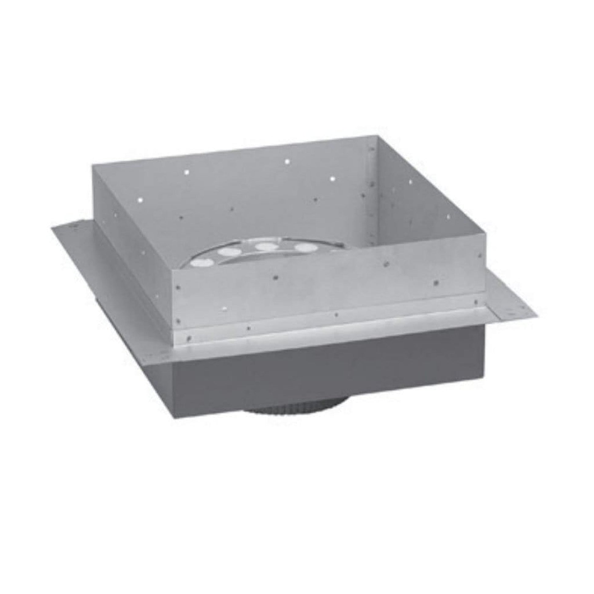 Metal-Fab All-Fuel Temp/Guard 8TGCSP Black Ceiling Support