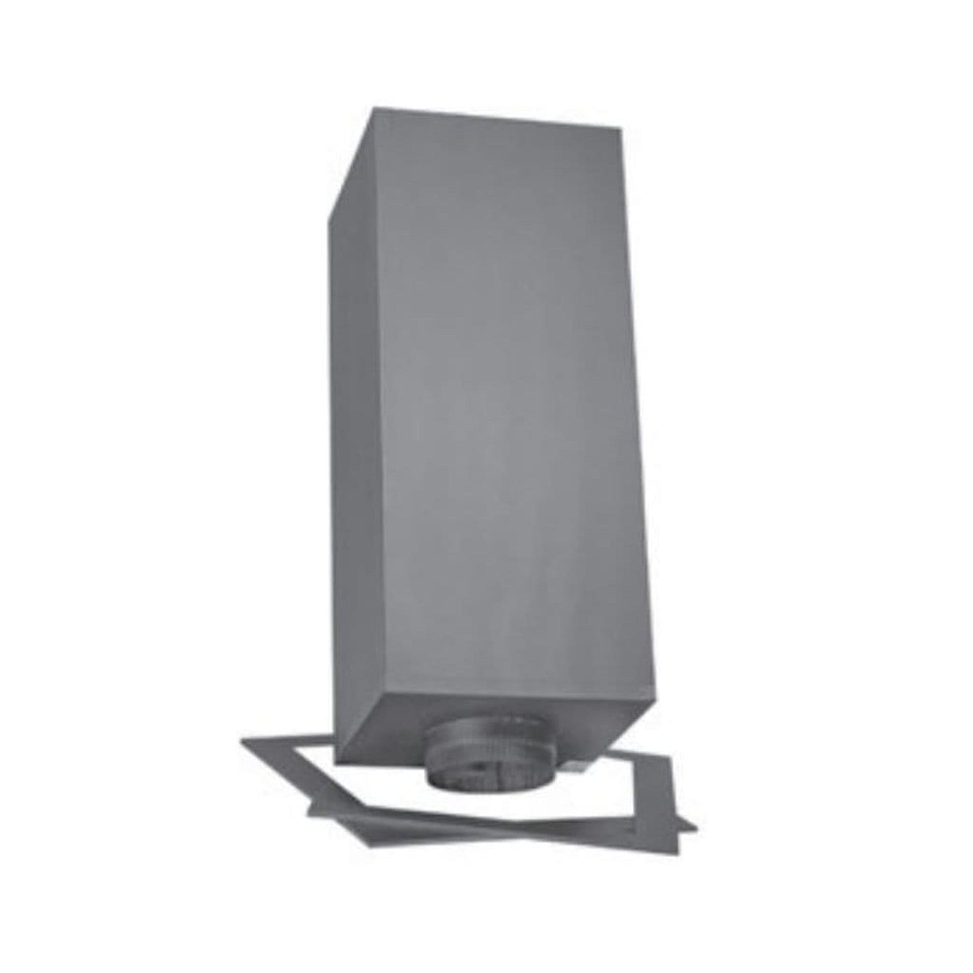 Metal-Fab All-Fuel Temp/Guard 8TGRS Black Roof Support With Trim