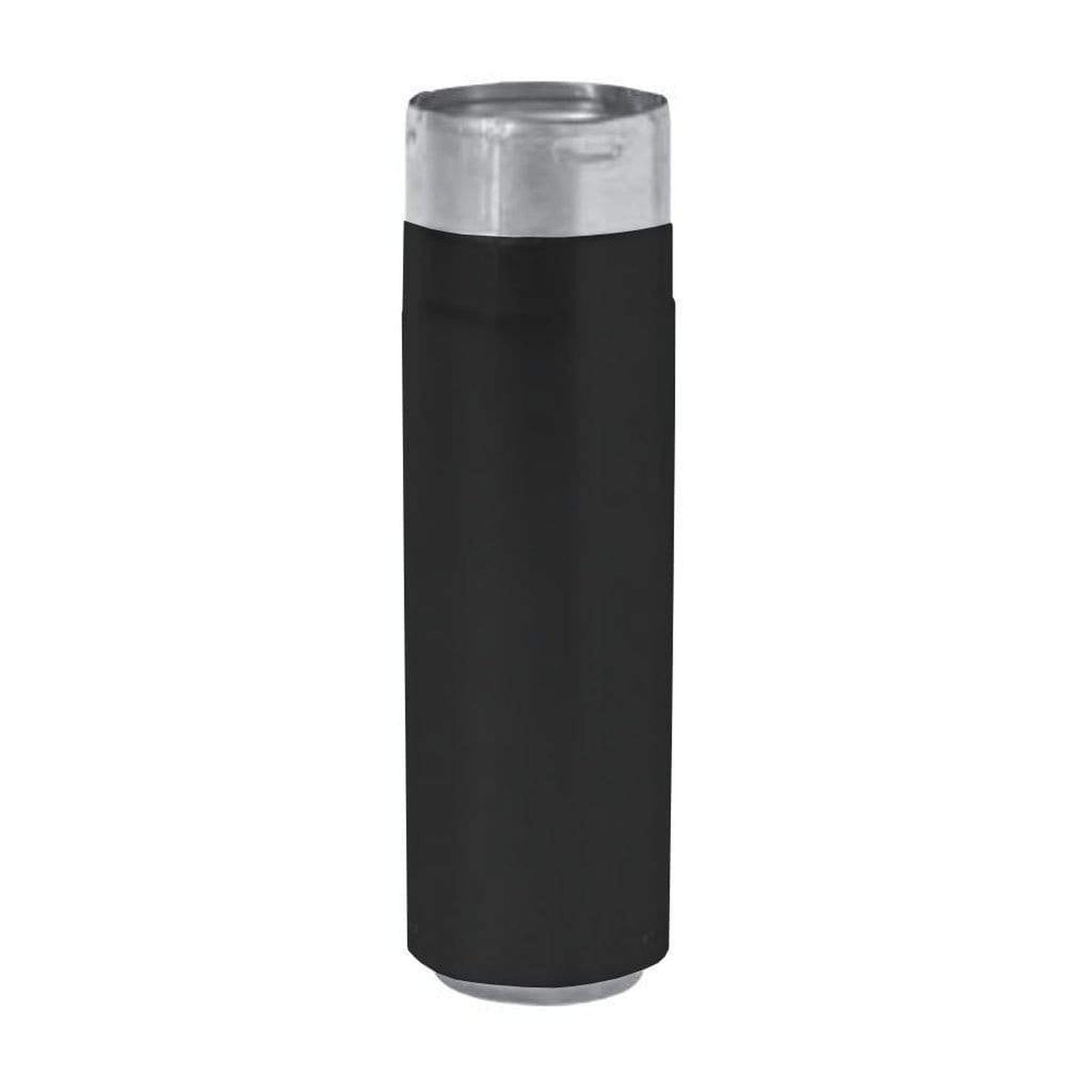 Metal-Fab Premium Biomass 3" x 12" Black Adjustable Pipe Length