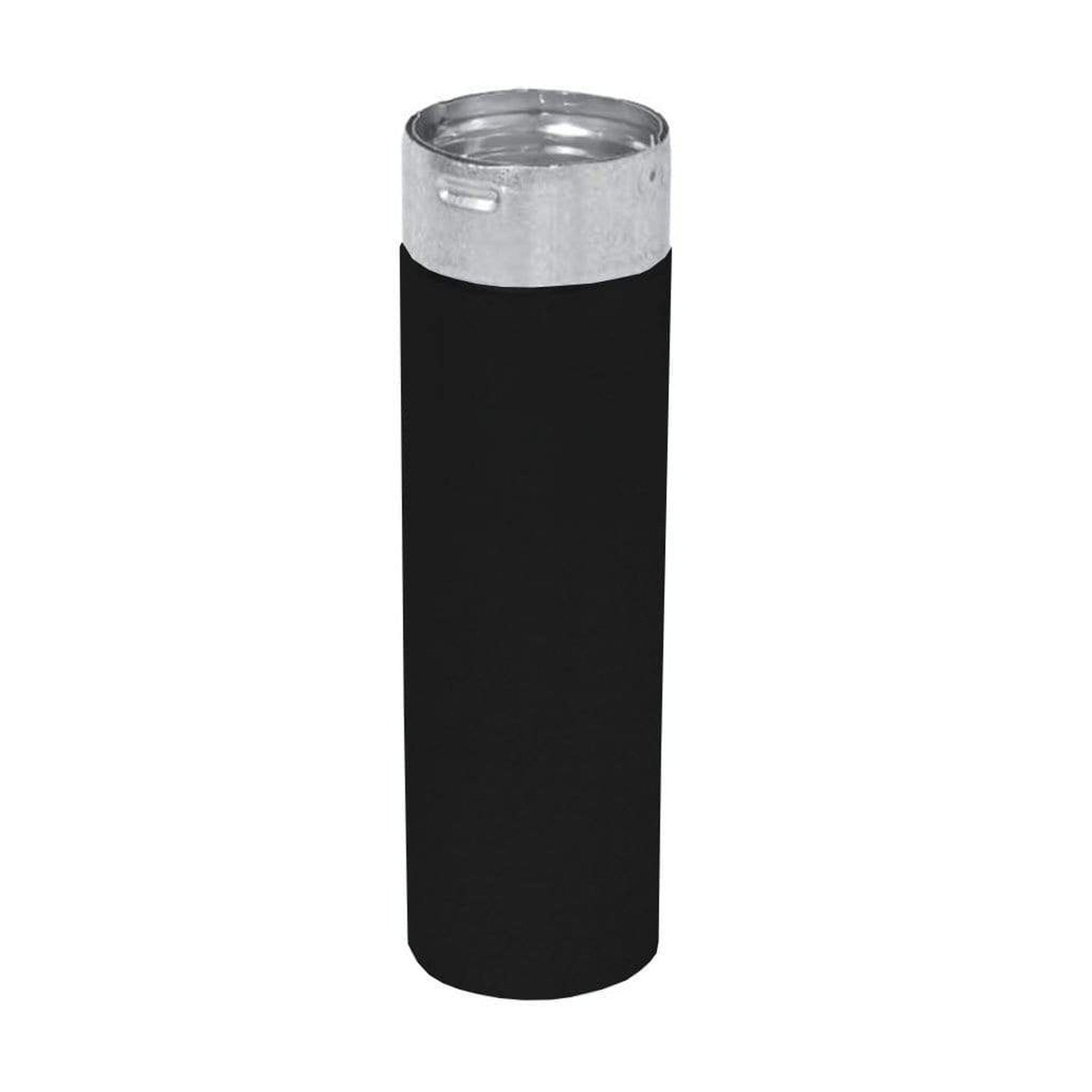 Metal-Fab Premium Biomass 4" x 6" Black Straight Rigid Pipe Length