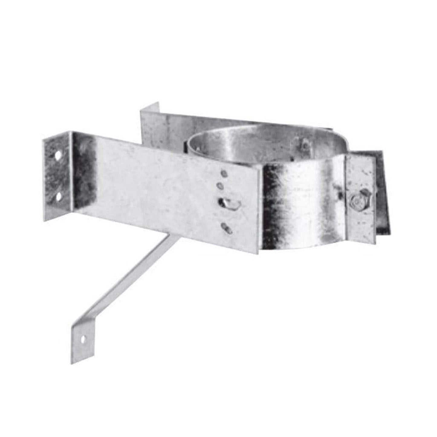 Metal-Fab Premium Biomass 6" Combination Wall Band/Tee Support