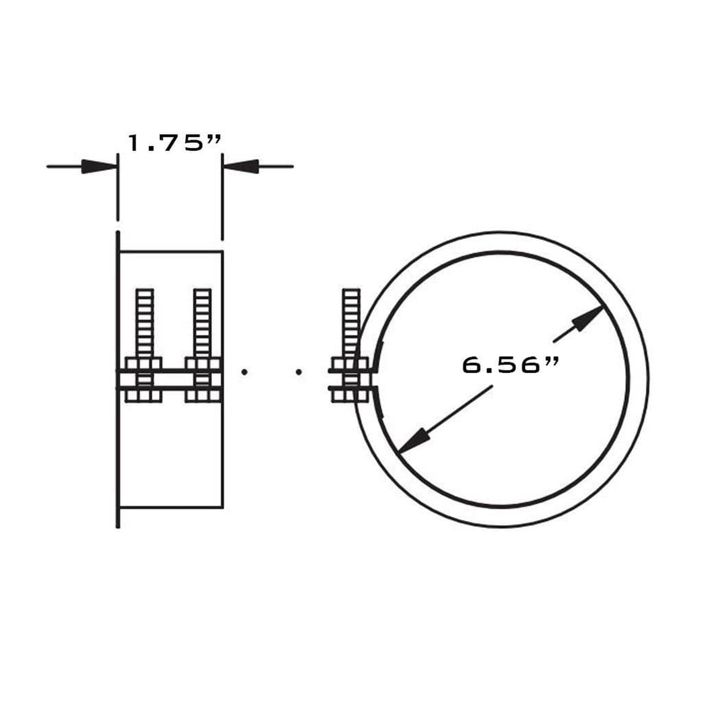 Metal-Fab Premium Biomass 6" Support Band