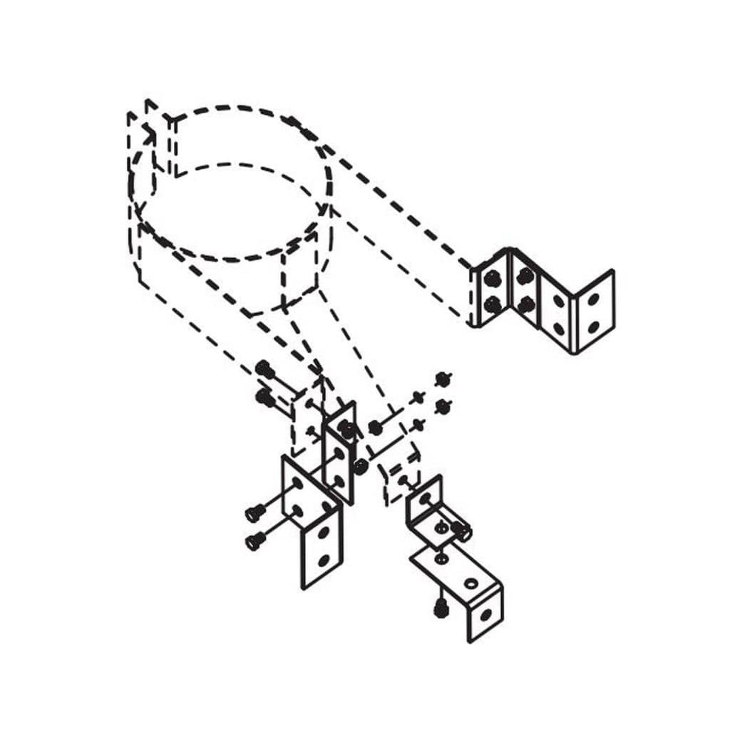 Metal-Fab Premium Biomass PWAS Wall Support Adjustment Kit