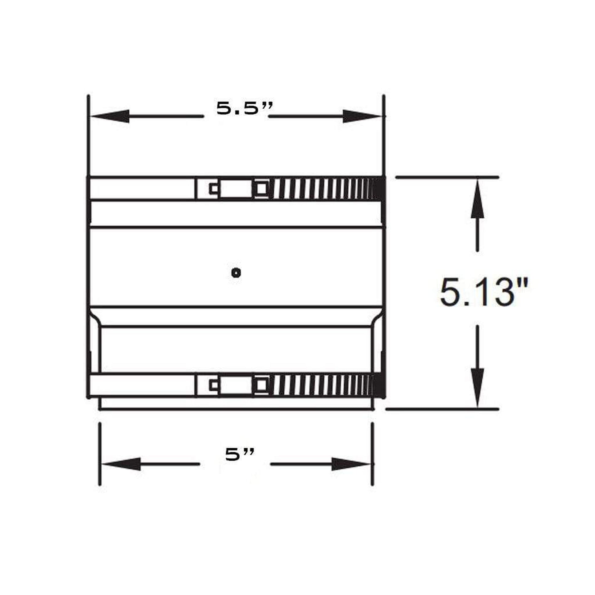 Metal-Fab SuperFlex 5" Diameter Standard Flex Connector With Clamp Connector