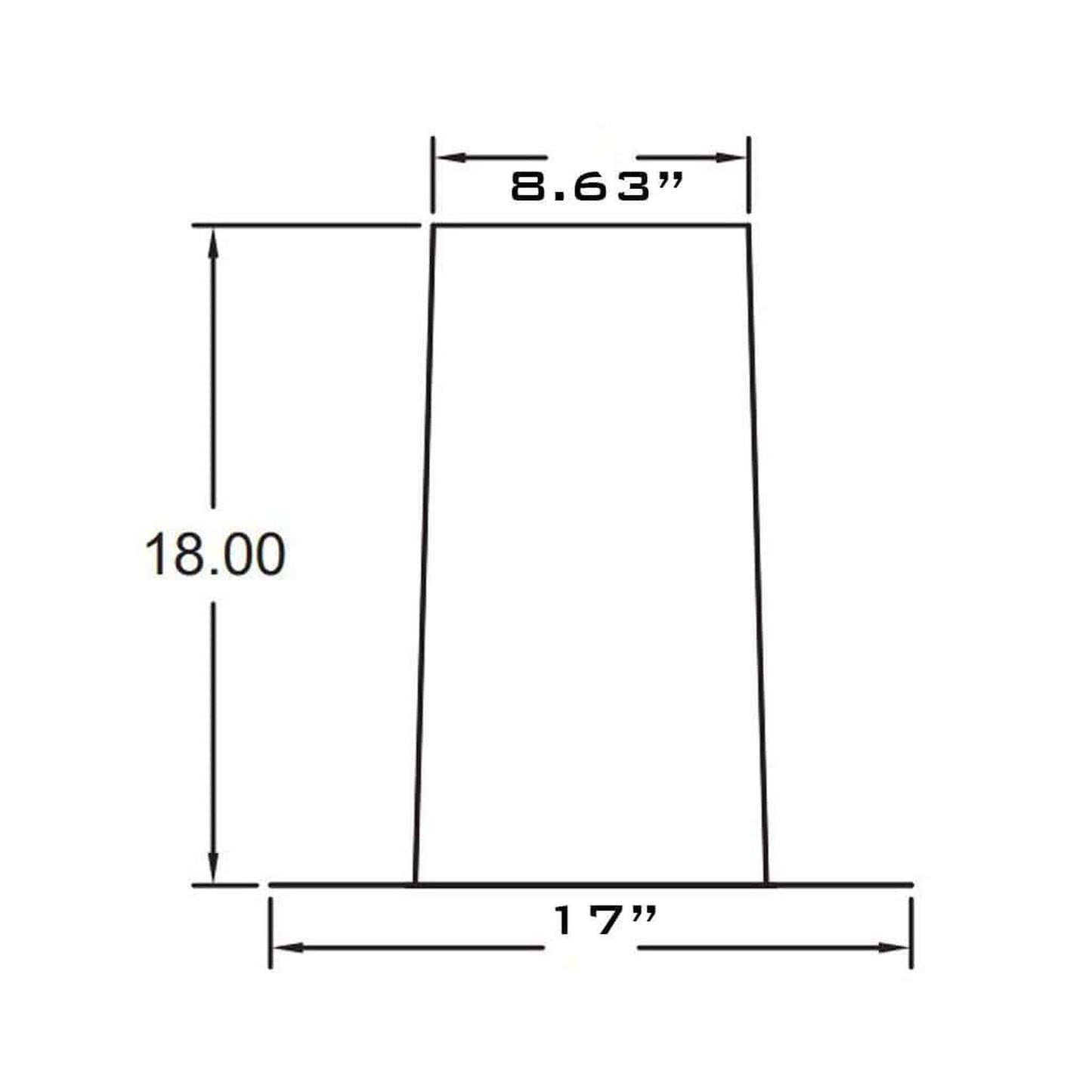 Metal-Fab Sure-Seal Direct Vent 4DIS Direct Vent Insulation Shield